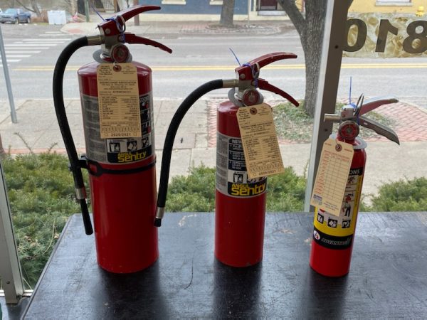 extinguishers